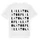 Lilla Tokatorp ordlek t-shirt