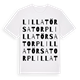 Lilla Törsatorp ordlek t-shirt