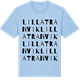 Blue Soul t-shirt med Lilla Tranvik ordlek t-shirt