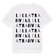 Lilla Tranvik ordlek t-shirt