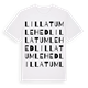 Lilla Tumlehed ordlek t-shirt