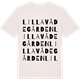 Vintage White t-shirt med Lilla Vådegården ordlek t-shirt