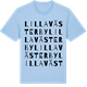 Blue Soul t-shirt med Lilla Västerby ordlek t-shirt