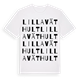 Lilla Väthult ordlek t-shirt