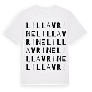 Lilla Vrine ordlek t-shirt – ekologisk bomull t-shirt från Pinshirt
