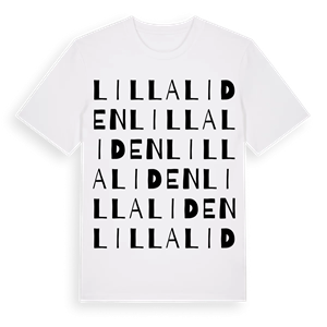 Lillaliden ordlek t-shirt – ekologisk bomull t-shirt från Pinshirt