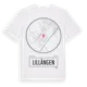 White t-shirt med Lillängen t-shirt