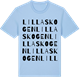 Blue Soul t-shirt med Lillaskogen ordlek t-shirt