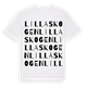 Lillaskogen ordlek t-shirt