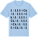 Blue Soul t-shirt med Lillbacka ordlek t-shirt