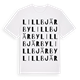 Lillbjärby ordlek t-shirt