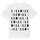 Lilldal ordlek t-shirt
