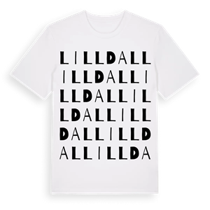 Lilldal ordlek t-shirt – ekologisk bomull t-shirt från Pinshirt