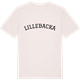 Vintage White t-shirt med Lillebacka böjd t-shirt