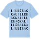 Blue Soul t-shirt med Lillebacka ordlek t-shirt