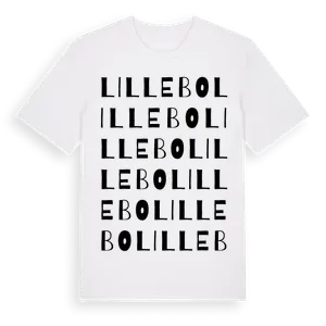 Lillebo ordlek t-shirt – ekologisk bomull t-shirt från Pinshirt