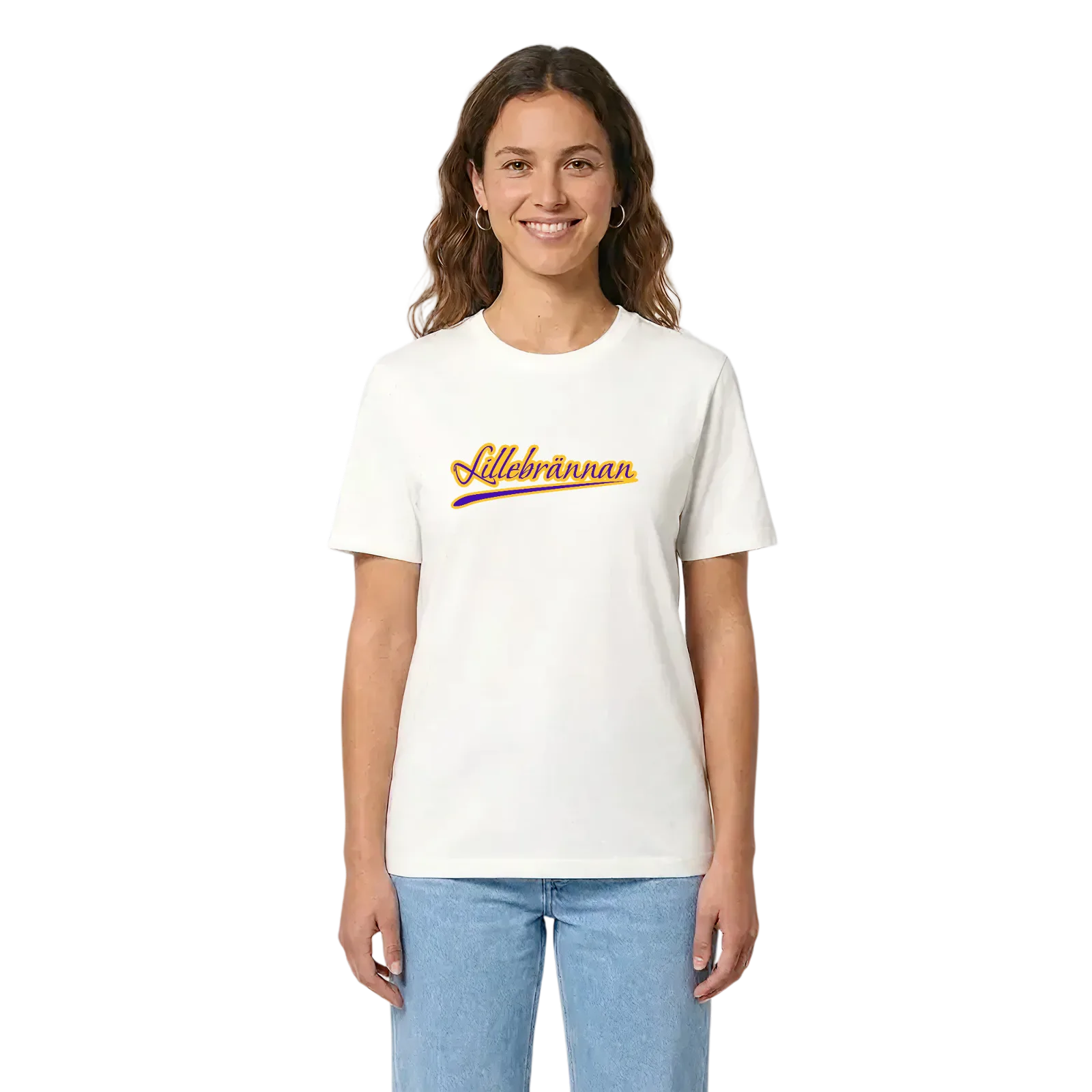 Lillebrännan baseball t-shirt – White, i miljö