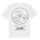 White t-shirt med Lilleby t-shirt