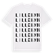 Lillebyn ordlek t-shirt