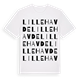 Lillehavde ordlek t-shirt