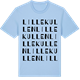 Blue Soul t-shirt med Lillekullen ordlek t-shirt