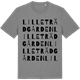 Mid Heather Gray t-shirt med Lilleträdgården ordlek t-shirt