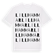 Lillhammar ordlek t-shirt