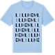 Blue Soul t-shirt med Lillhem ordlek t-shirt