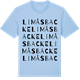 Blue Soul t-shirt med Limåsbacke ordlek t-shirt