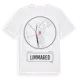 White t-shirt med Limmared t-shirt