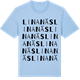 Blue Soul t-shirt med Linanäs ordlek t-shirt