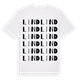Lind ordlek t-shirt