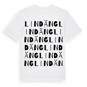 Lindäng ordlek t-shirt – ekologisk bomull t-shirt från Pinshirt