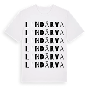 Lindärva ordlek t-shirt – ekologisk bomull t-shirt från Pinshirt