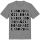 Mid Heather Gray t-shirt med Lindåshage ordlek t-shirt