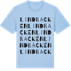 Blue Soul t-shirt med Lindbacken ordlek t-shirt