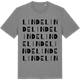 Mid Heather Gray t-shirt med Linde ordlek t-shirt