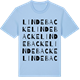 Blue Soul t-shirt med Lindebacke ordlek t-shirt