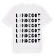 Lindegot ordlek t-shirt