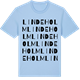 Blue Soul t-shirt med Lindeholm ordlek t-shirt