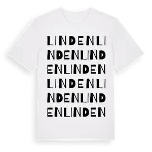 Linden ordlek t-shirt – ekologisk bomull t-shirt från Pinshirt