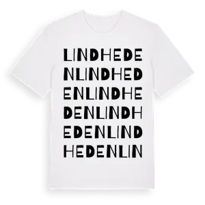 Lindheden ordlek t-shirt – ekologisk bomull t-shirt från Pinshirt