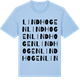 Blue Soul t-shirt med Lindhogen ordlek t-shirt