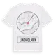 White t-shirt med Lindholmen t-shirt