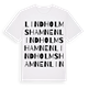 Lindholmshamnen ordlek t-shirt