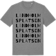 Mid Heather Gray t-shirt med Lindholmsplatsen ordlek t-shirt