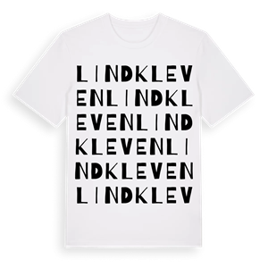 Lindkleven ordlek t-shirt – ekologisk bomull t-shirt från Pinshirt