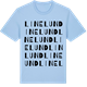 Blue Soul t-shirt med Linelund ordlek t-shirt