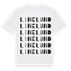 Linelund ordlek t-shirt