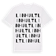 Linhult ordlek t-shirt